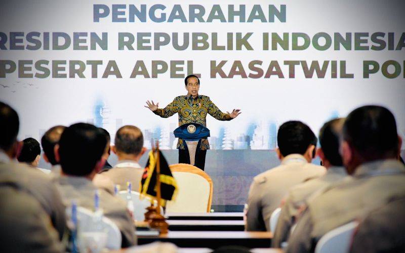 Jokowi Minta Polri Tegas: Jangan Gadaikan Kewibawaan!